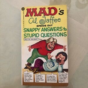 Vintage Mad paperback book